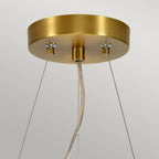 Pendelleuchte Pearce (messingfarben) 3x - Elstead Lighting