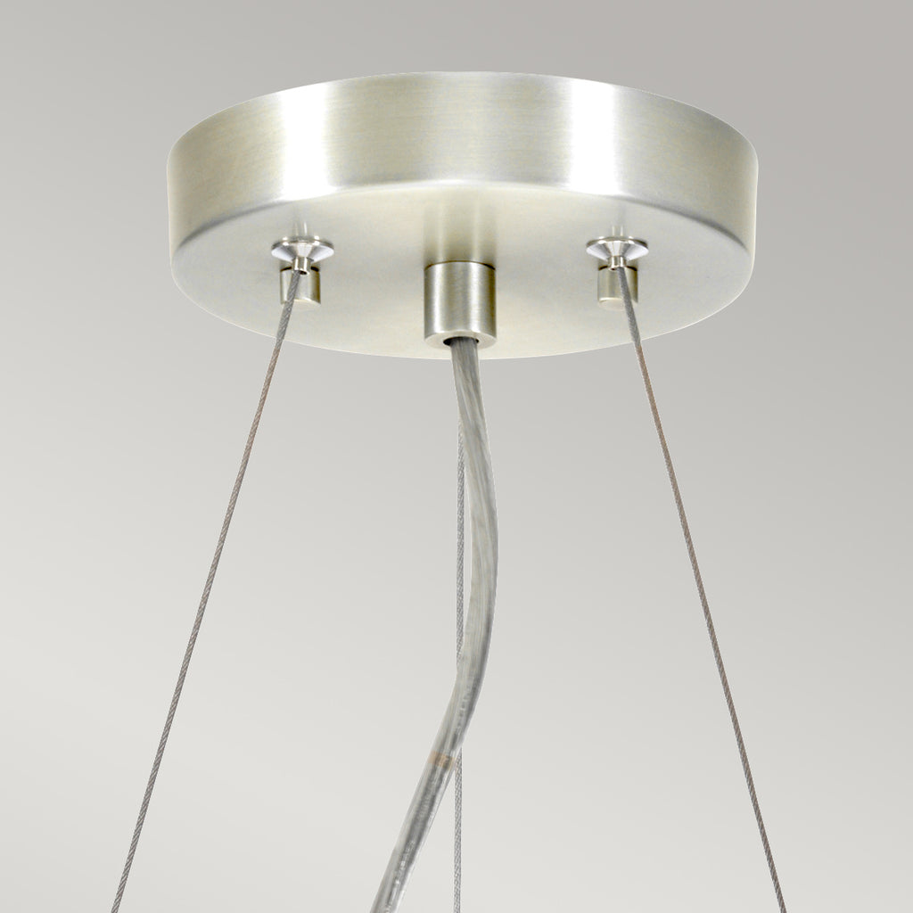 Pendelleuchte Pearce (verchromt) 3x - Elstead Lighting