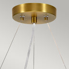 Pendelleuchte Pearce (messingfarben) 3x - Elstead Lighting