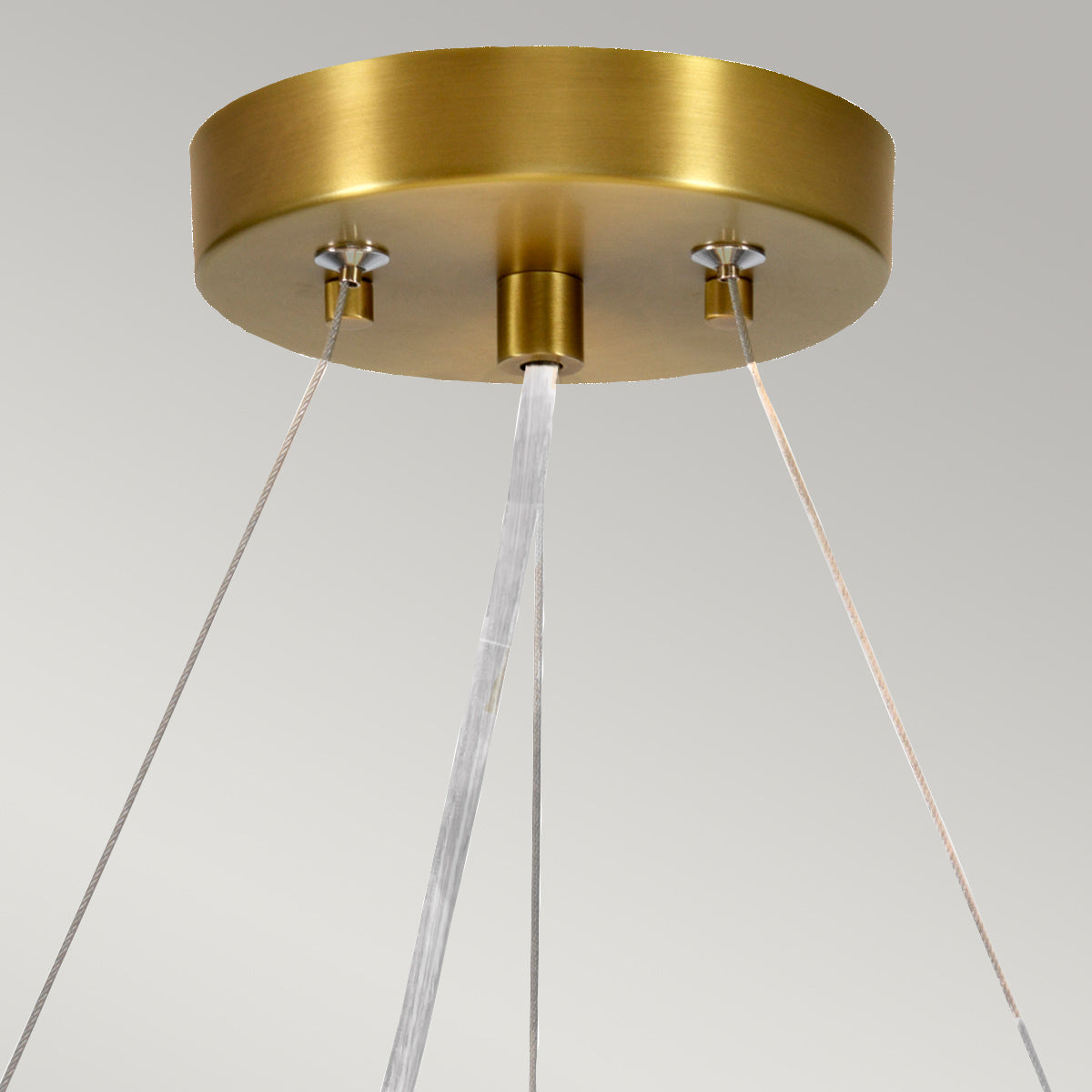 Pendelleuchte Pearce (messingfarben) 3x - Elstead Lighting
