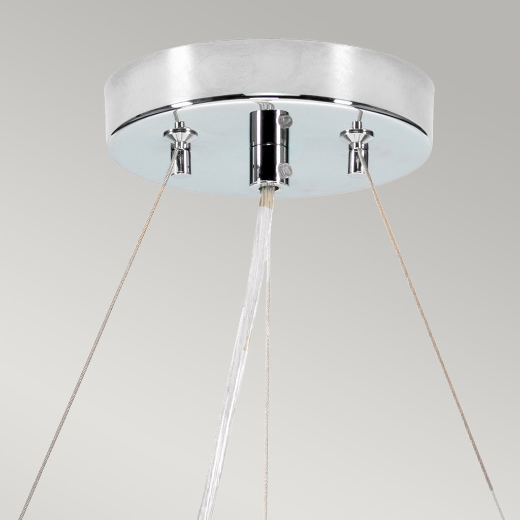 Pendelleuchte Pearce (verchromt) 3x - Elstead Lighting
