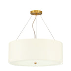 Pendelleuchte Pearce (messingfarben) 5x - Elstead Lighting