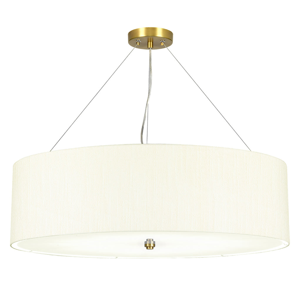 Pendelleuchte Pearce (messingfarben) 7x - Elstead Lighting