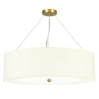 Pendelleuchte Pearce (messingfarben) 7x - Elstead Lighting