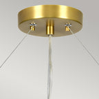 Pendelleuchte Pearce (messingfarben) 7x - Elstead Lighting