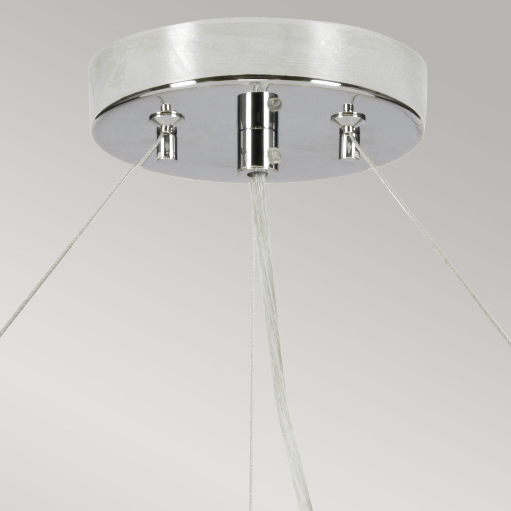 Pendelleuchte Pearce (verchromt) 7x - Elstead Lighting