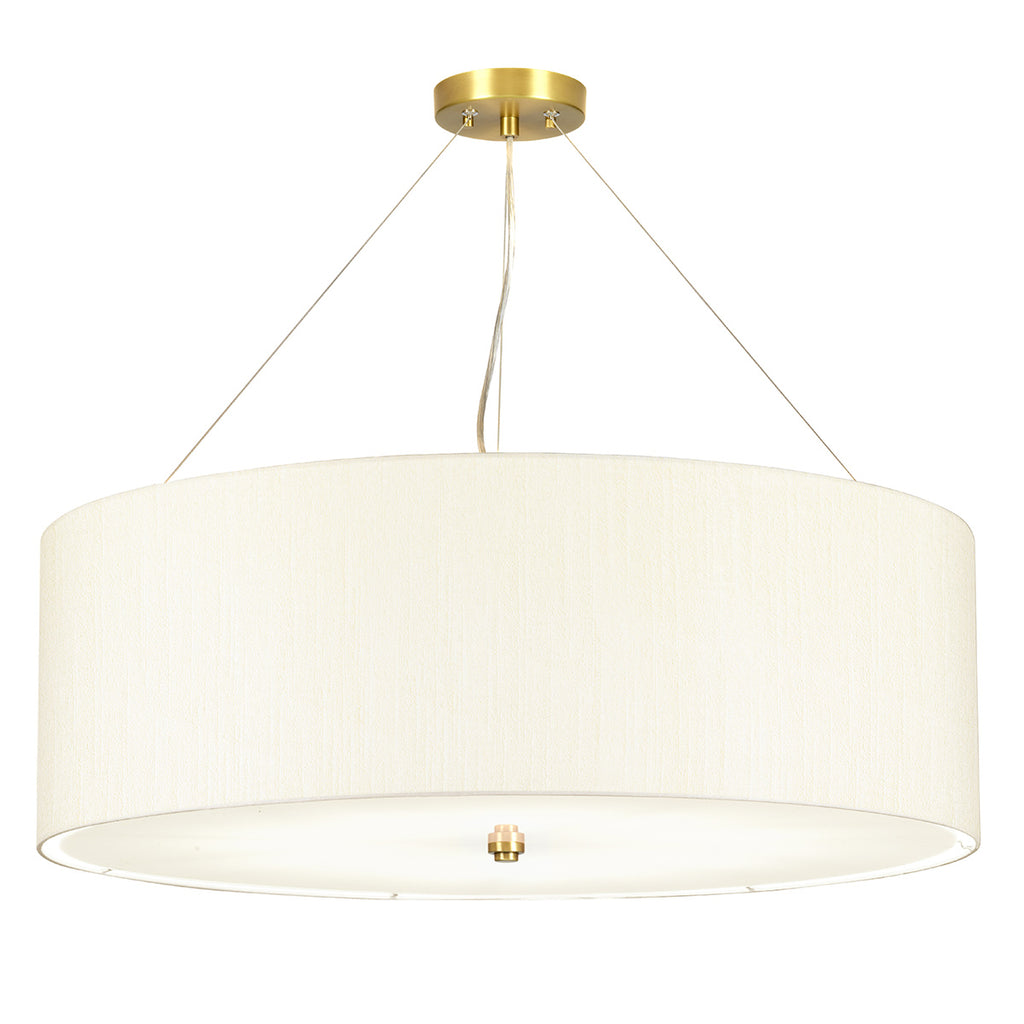 Pendelleuchte Pearce (messingfarben) 7x - Elstead Lighting