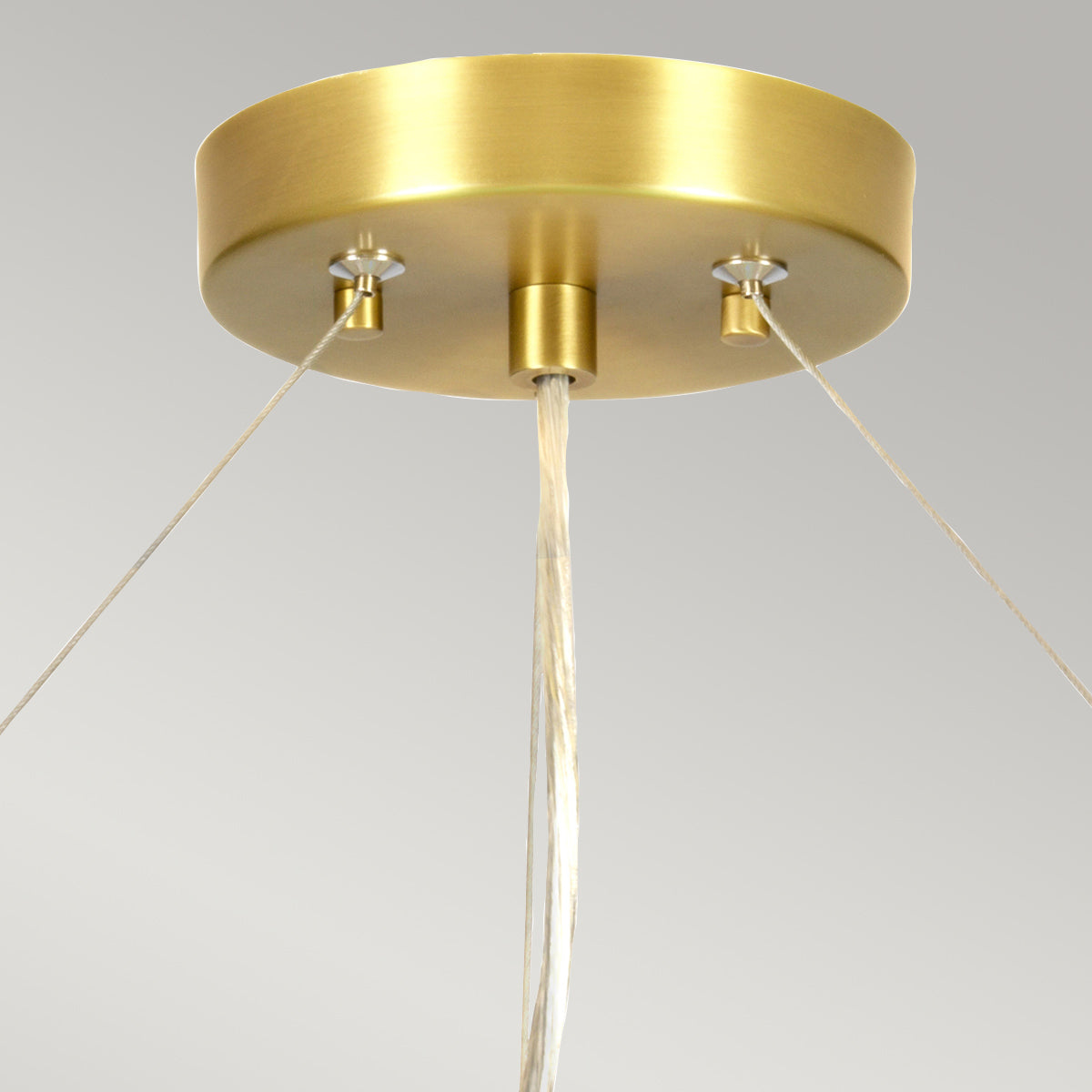 Pendelleuchte Pearce (messingfarben) 7x - Elstead Lighting