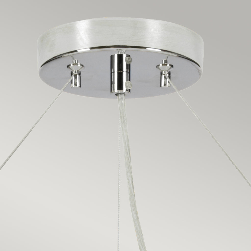 Pendelleuchte Pearce (verchromt) 7x - Elstead Lighting