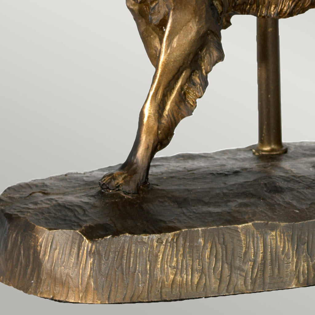 Tischleuchte Rufus (goldfarben) 1x - Elstead Lighting