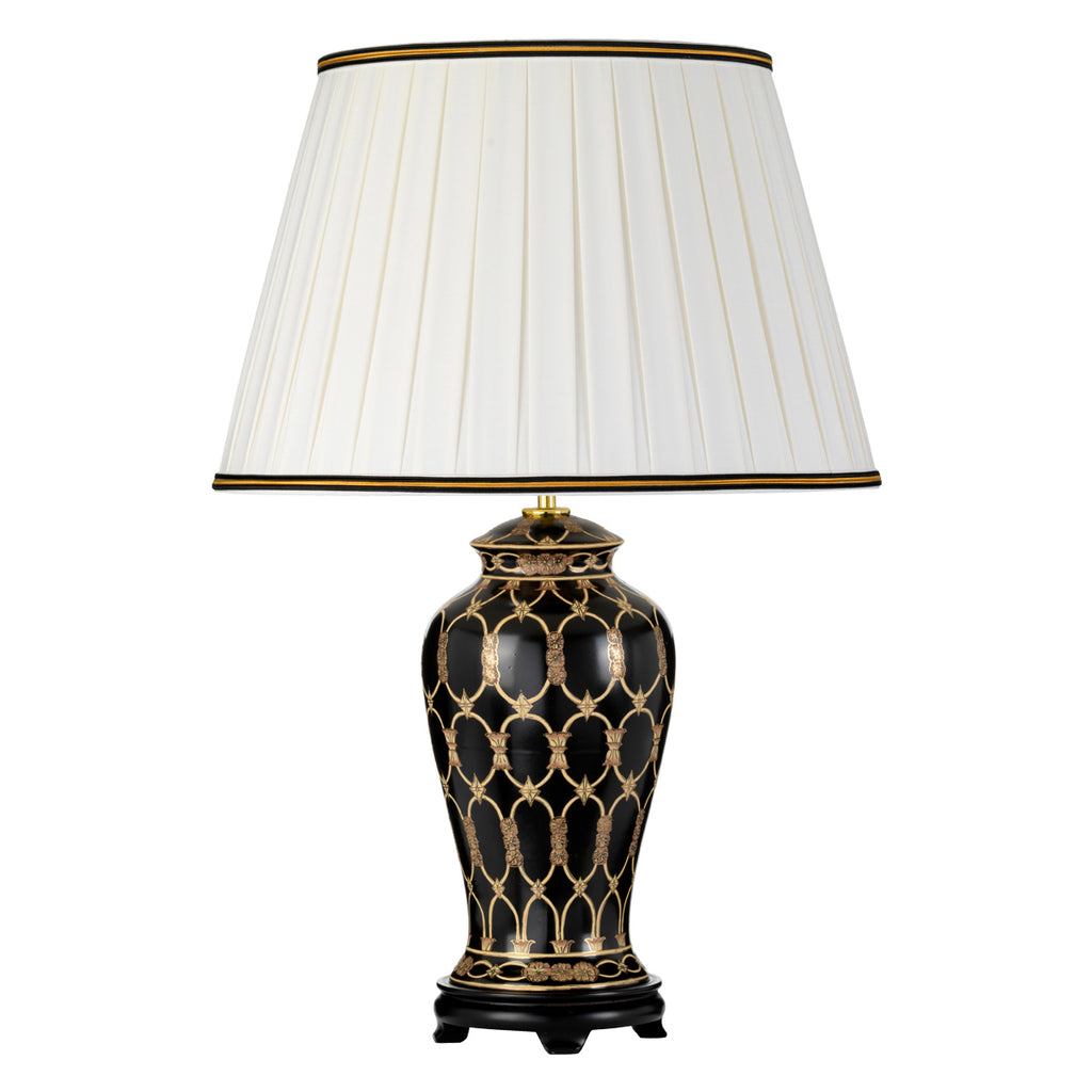 Tischleuchte Taipei (messingfarben) 1x - Elstead Lighting