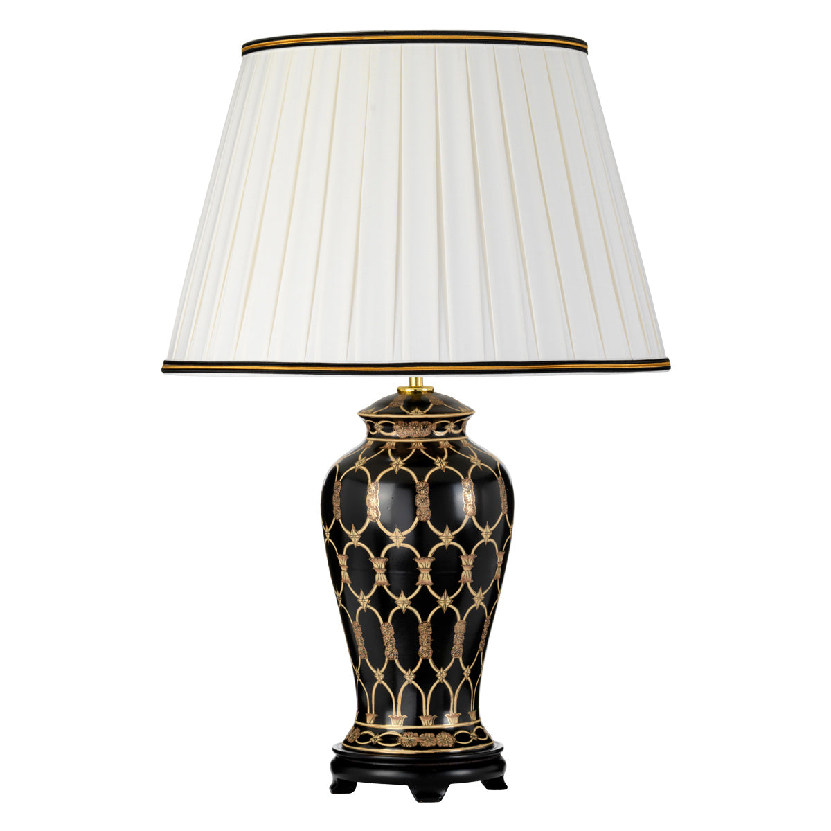 Tischleuchte Taipei (messingfarben) 1x - Elstead Lighting