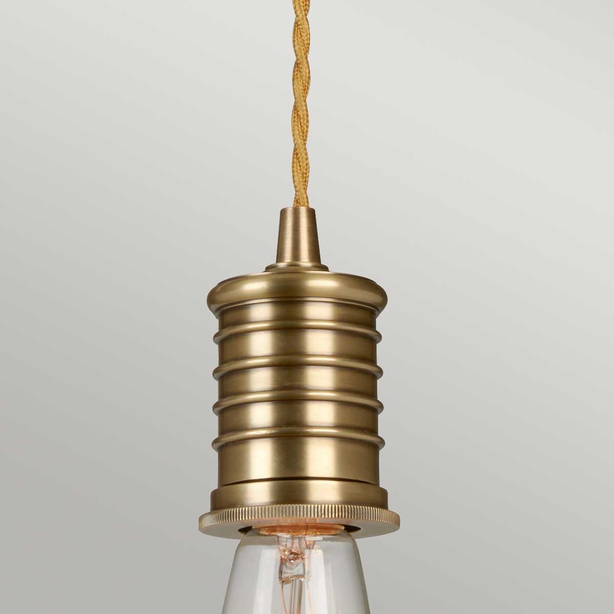 Pendelleuchte Douille (messingfarben) 1x - Elstead Lighting