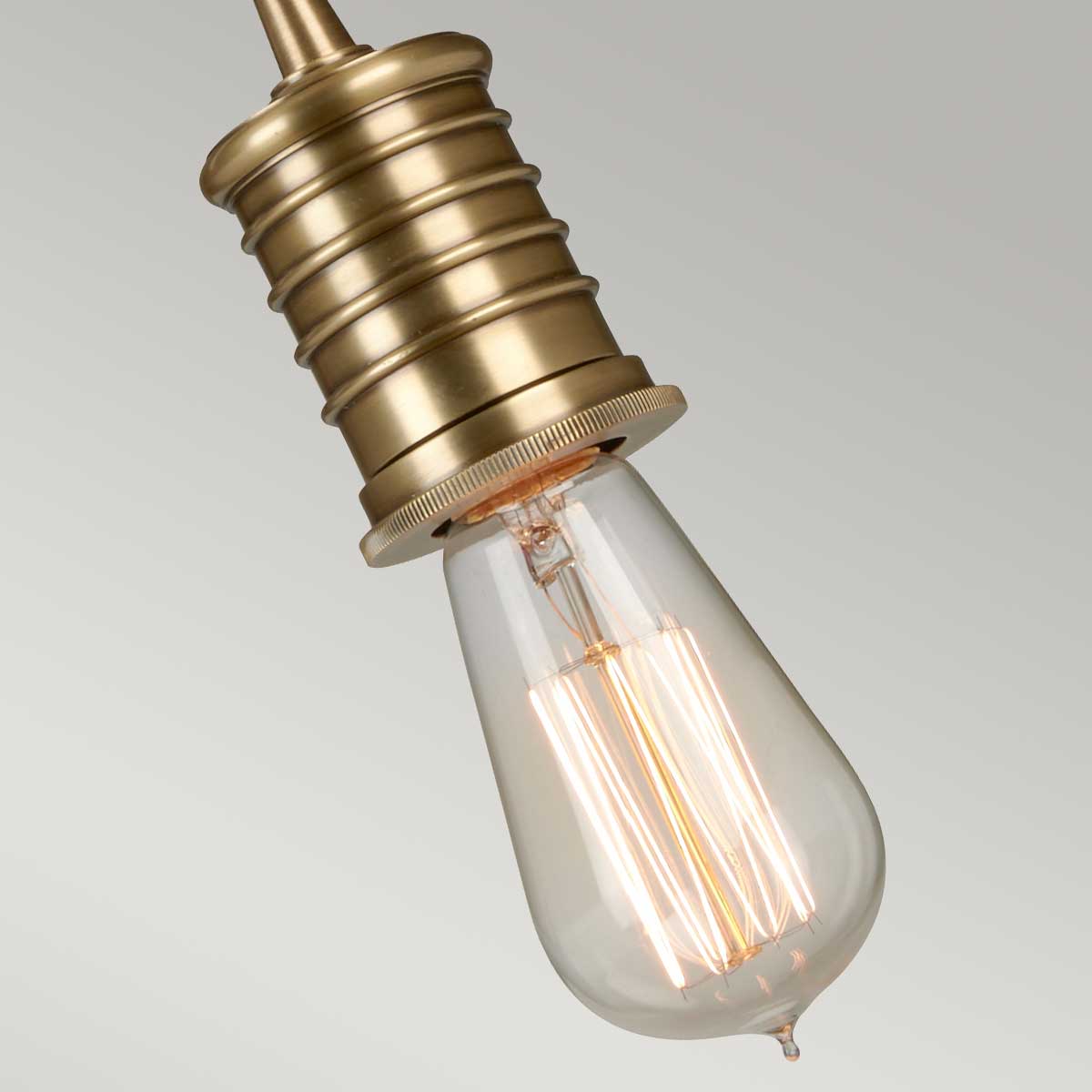 Pendelleuchte Douille (messingfarben) 1x - Elstead Lighting