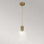Pendelleuchte Douille (messingfarben) 1x - Elstead Lighting