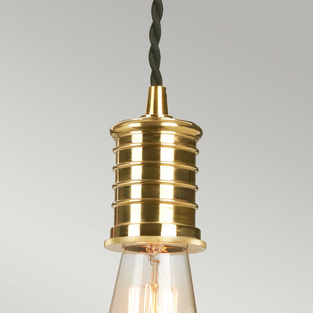 Pendelleuchte Douille (schwarz) 1x - Elstead Lighting