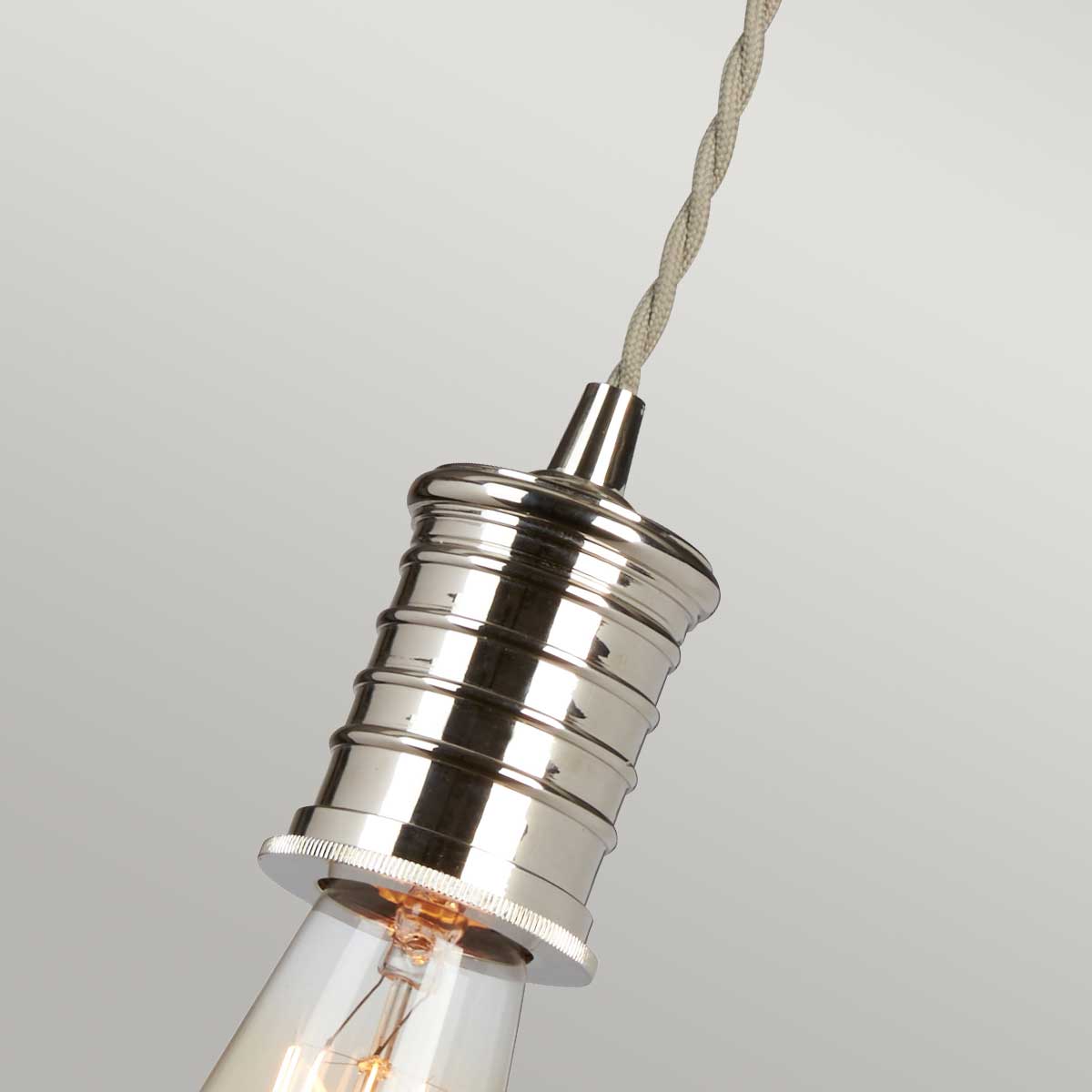 Pendelleuchte Douille (Nickel) 1x - Elstead Lighting