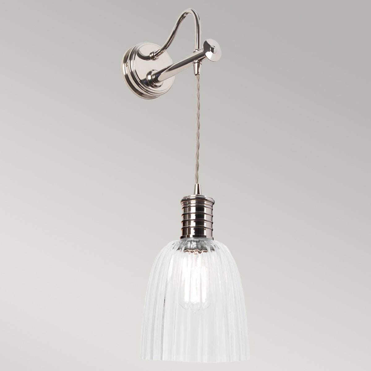 Wandleuchte Douille (schwarz) 1x - Elstead Lighting