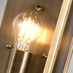 Außen-Wandleuchte Downing Street (messingfarben) 1x - Elstead Lighting