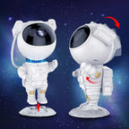 Kinderzimmer Projektor Astronaut - Sternenhimmel, LED - Milagro