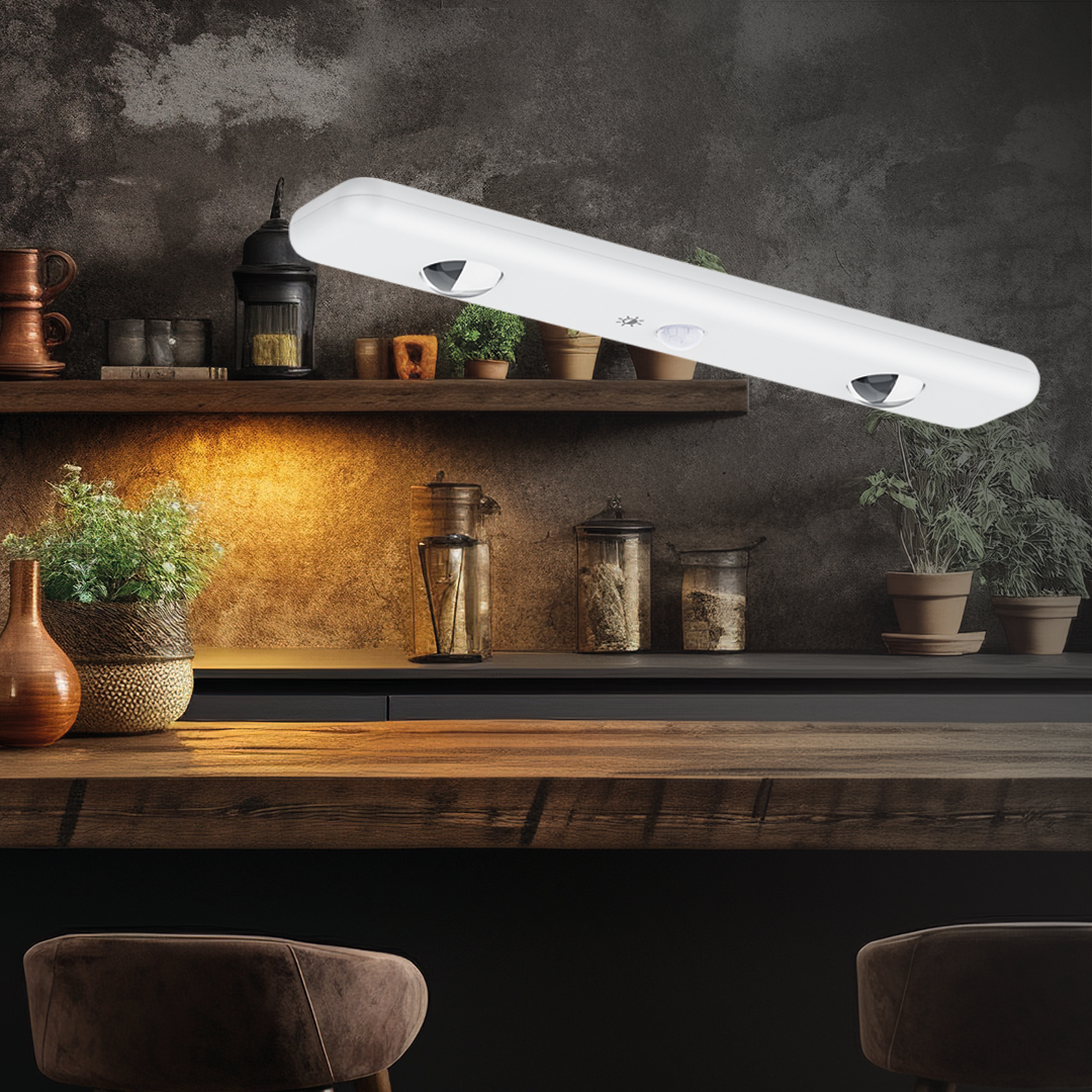 Schubladenlicht & Schranklicht 23cm – CCT, Akku & Bewegungsmelder - Milagro