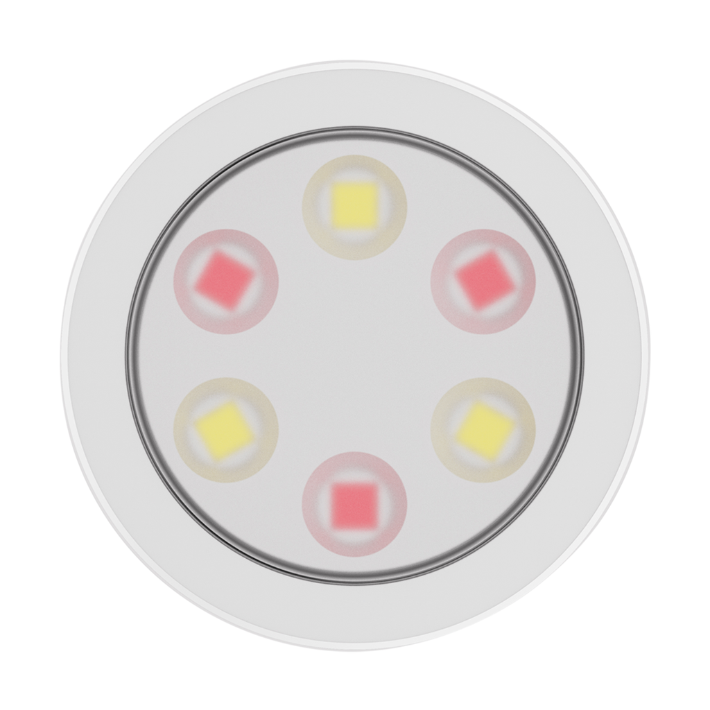 3x Möbel-Deko LED Leuchte (Akku & Selbstklebend, Fernbedienung) RGB+CCT - Milagro