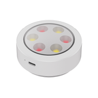 3x Möbel-Deko LED Leuchte (Akku & Selbstklebend, Fernbedienung) RGB+CCT - Milagro