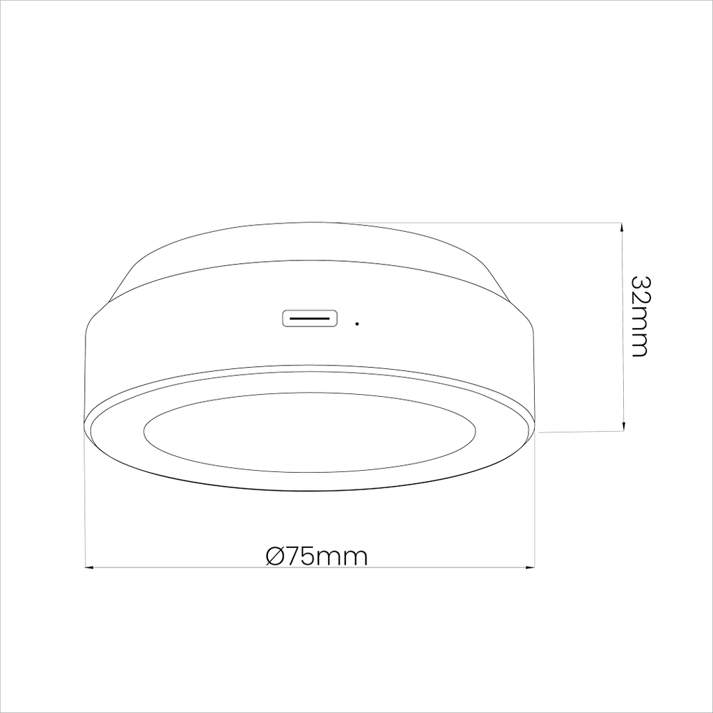 3x Möbel-Deko LED Leuchte (Akku & Selbstklebend, Fernbedienung) RGB+CCT - Milagro