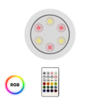 Möbel-Deko LED Leuchte (Akku & Selbstklebend, Fernbedienung) RGB+CCT - Milagro