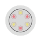 Möbel-Deko LED Leuchte (Akku & Selbstklebend, Fernbedienung) RGB+CCT - Milagro
