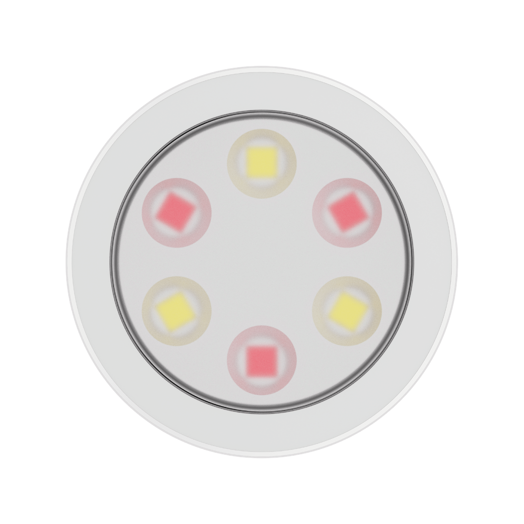Möbel-Deko LED Leuchte (Akku & Selbstklebend, Fernbedienung) RGB+CCT - Milagro