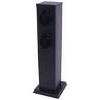 Außen-Steckdosen Säule 40 cm 2 Steckdosen 16A - Milagro
