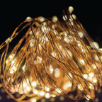 Außen-Lichterkette Micro LED, 15m (150x LED) Solar, IP44 - Milagro