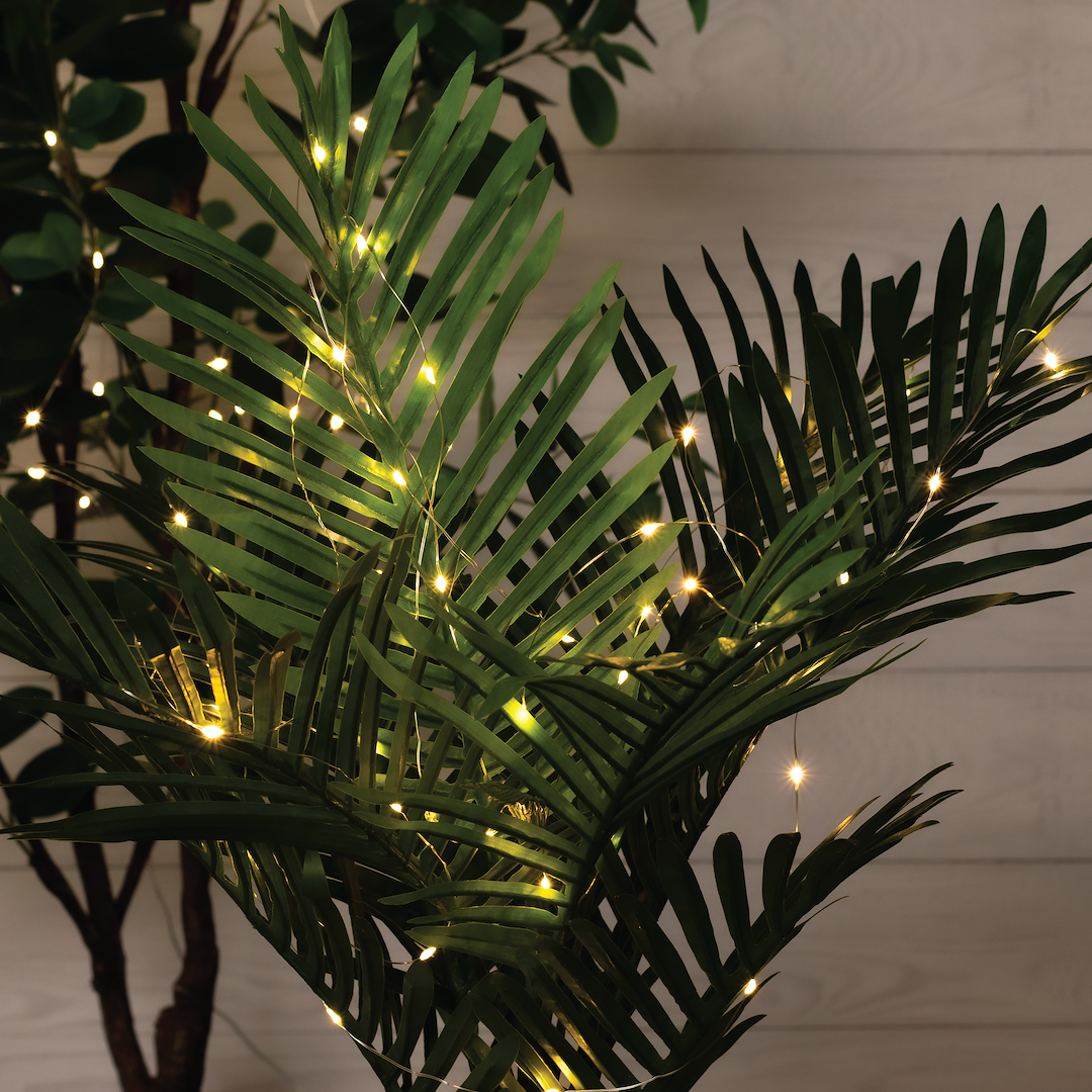 Außen-Lichterkette Micro LED, 15m (150x LED) Solar, IP44 - Milagro