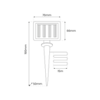 Außen-Lichterkette Micro LED, 15m (150x LED) Solar, IP44 - Milagro