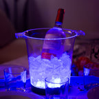 Flaschenkühler RGB Farbwechsel LED - 23 cm IP44 - Milagro