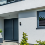 Außen-Wandleuchte Harlem (1x E27) IP44 PIR - Milagro
