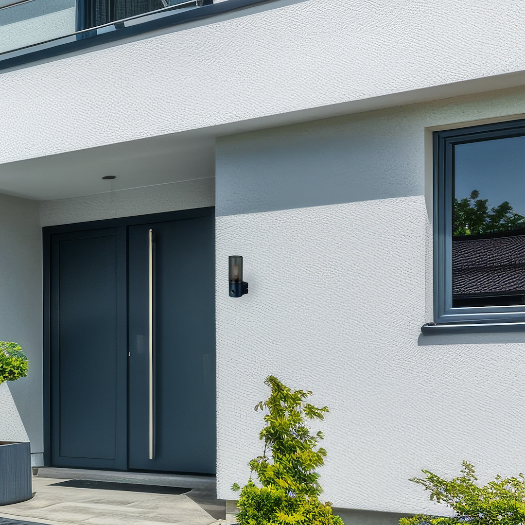 Außen-Wandleuchte Harlem (1x E27) IP44 PIR - Milagro