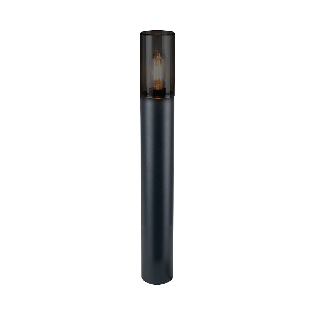 Außen-Wegeleuchte HARLEM Schwarz (1x E27) IP44 – 50 cm - Milagro