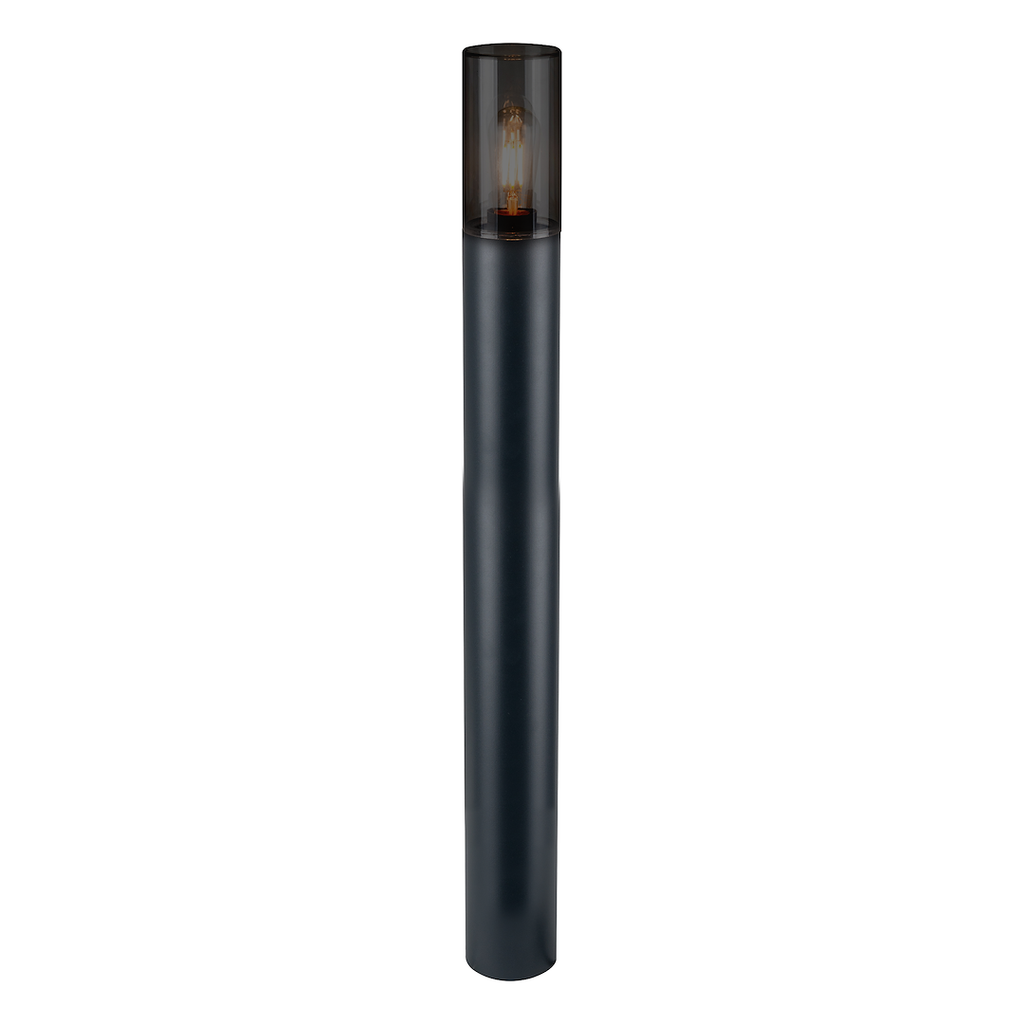 Außen-Wegeleuchte HARLEM Schwarz (1x E27) IP44 - 80 cm - Milagro