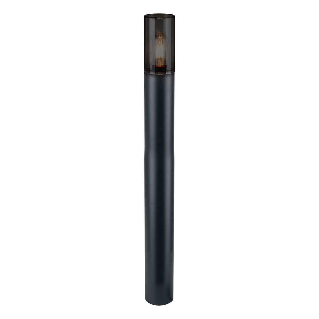 Außen-Wegeleuchte HARLEM Schwarz (1x E27) IP44 - 80 cm - Milagro