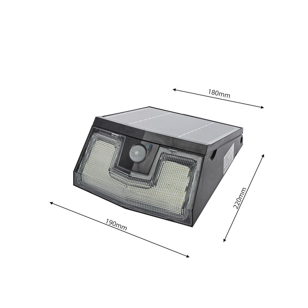 Solarleuchte TRANSFORMER mit Fernbedienung (7W) Neutralweiß 700lm - Milagro
