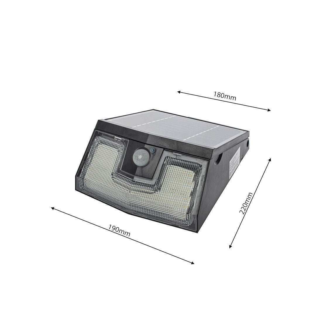 Solarleuchte TRANSFORMER mit Fernbedienung (7W) Neutralweiß 700lm - Milagro