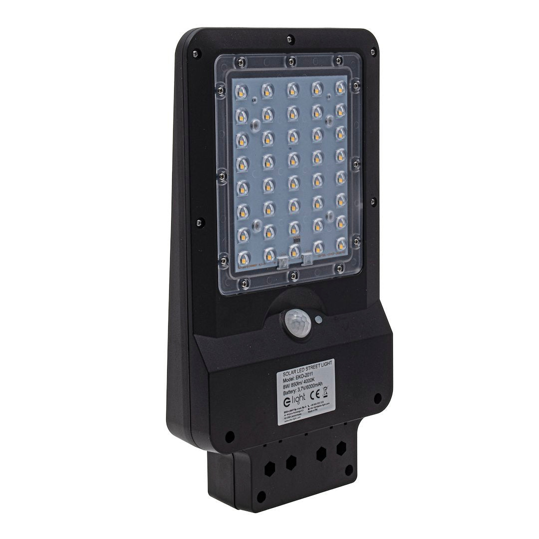 Solarleuchte Wandleuchte STREET (8W) Neutralweiß 850lm - Milagro