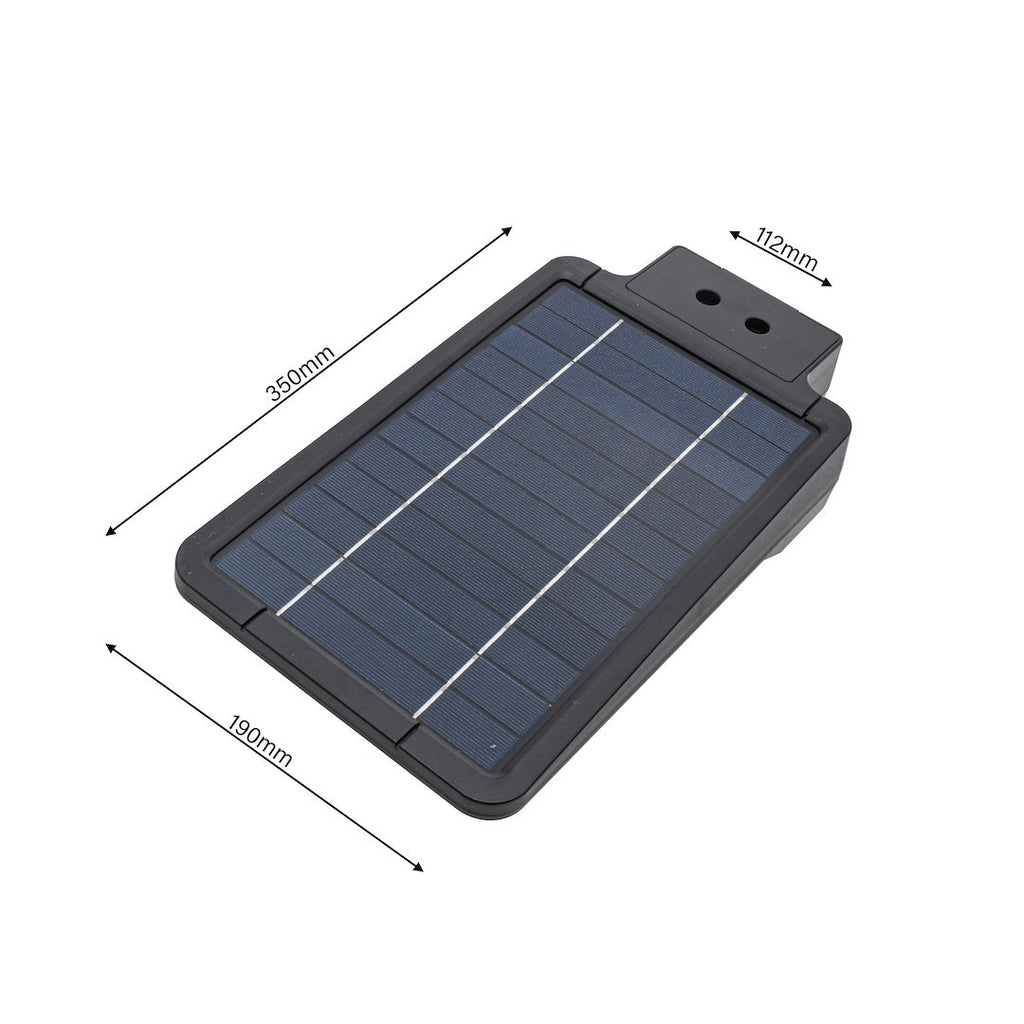 Solarleuchte Wandleuchte STREET (8W) Neutralweiß 850lm - Milagro