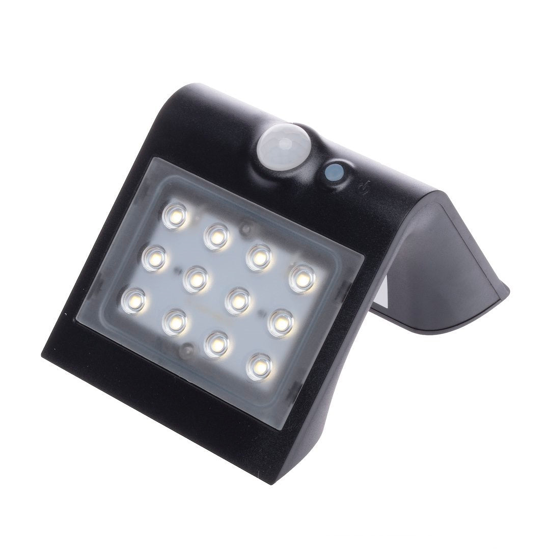 Solar-Wandleuchte BUTTERFLY (1,5W) Schwarz - Milagro