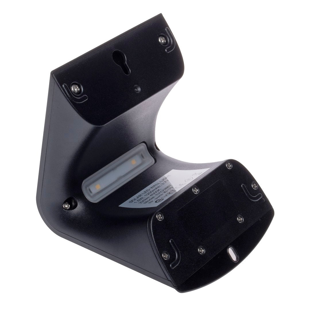 Solar-Wandleuchte BUTTERFLY (1,5W) Schwarz - Milagro