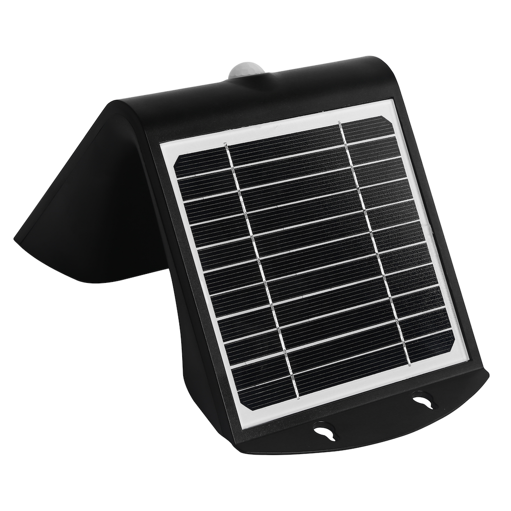 Solar-Wandleuchte BUTTERFLY (3,2W) Schwarz - Milagro