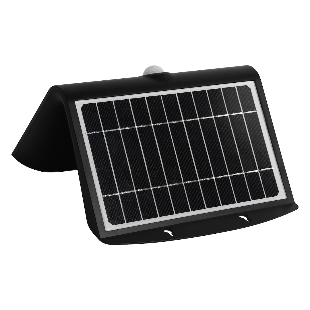 Solar-Wandleuchte BUTTERFLY (6,8W) Schwarz - Milagro