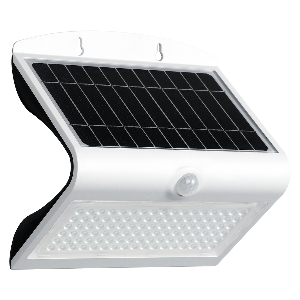 Solar-Wandleuchte BUTTERFLY (6,8W) Weiß - Milagro